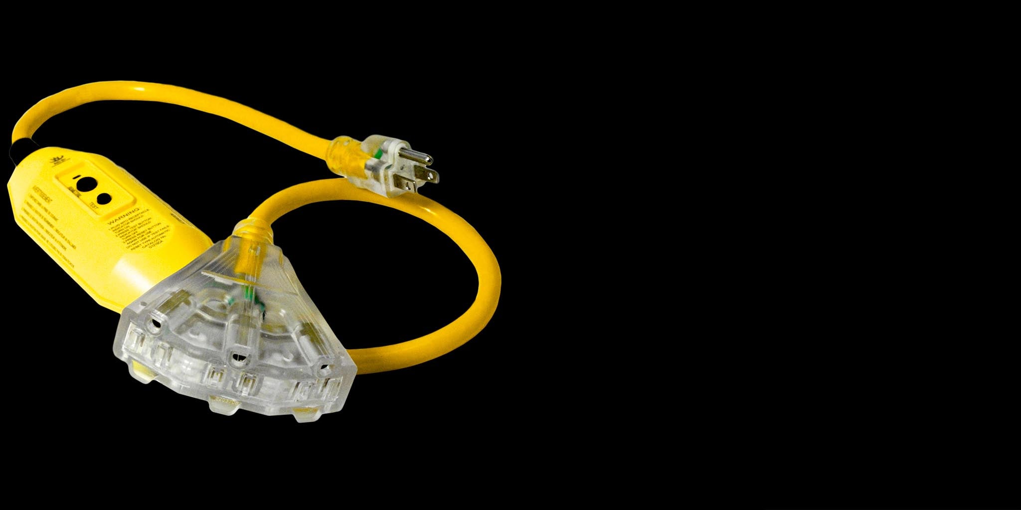 3 ft 12 gauge gfci inline extension cord