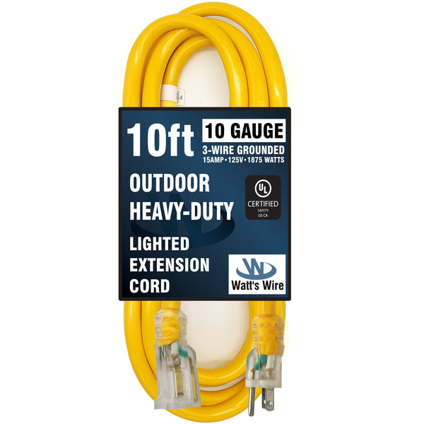 10 gauge extension cord - 10 ft