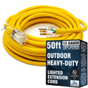WW-12S050Y outdoor extension cord