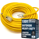 WW-12S100Y outdoor extension cord