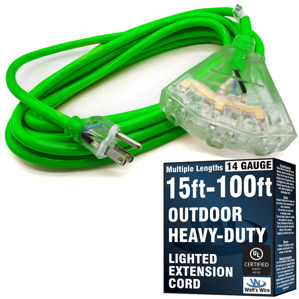 WW-14T015G outdoor extension cord
