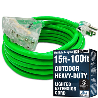 WW-14T025G outdoor extension cord